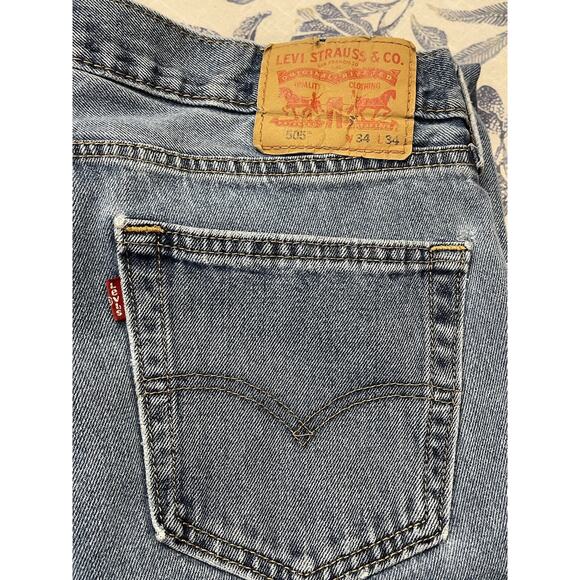 Levi's Other - Levi's 505 Size 34 Jeans - Blue Demim